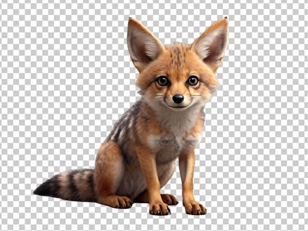 PSD psd of a cutest ever jackal