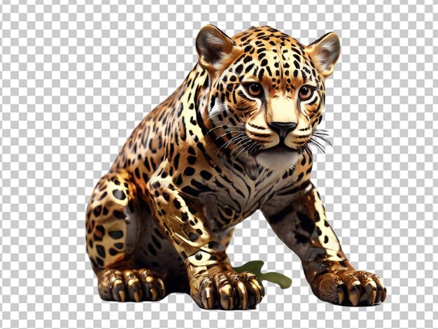 PSD psd of a cutest ever jaguar