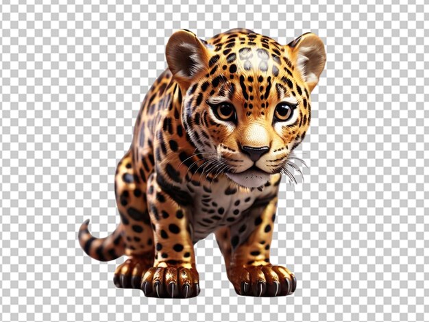 PSD psd of a cutest ever jaguar