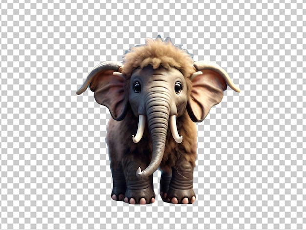 PSD psd of a cutest ever mammoth