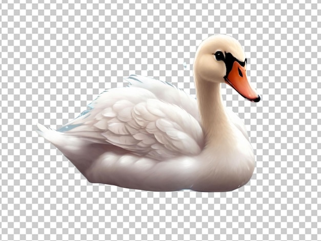 PSD psd of a cutest ever swan