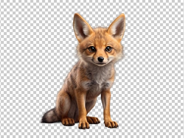 Psd of a cutest jackal