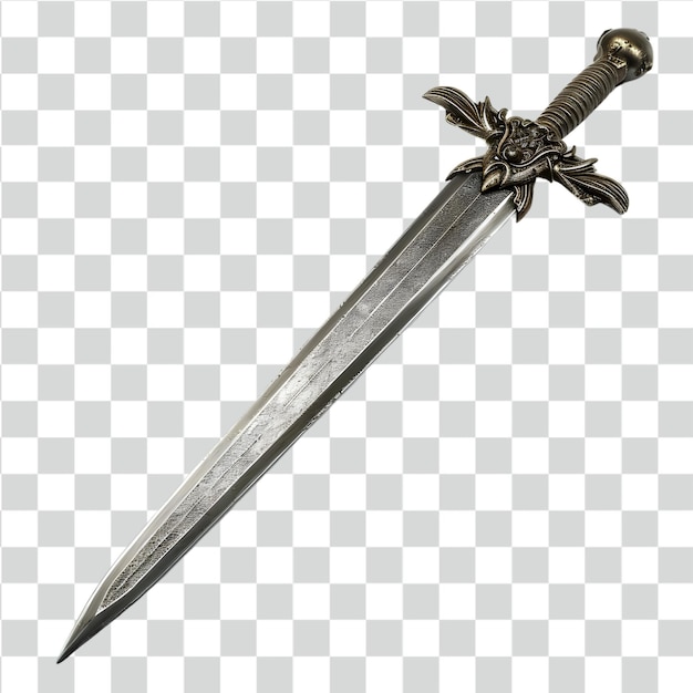 Psd dagger isolated on transparent background