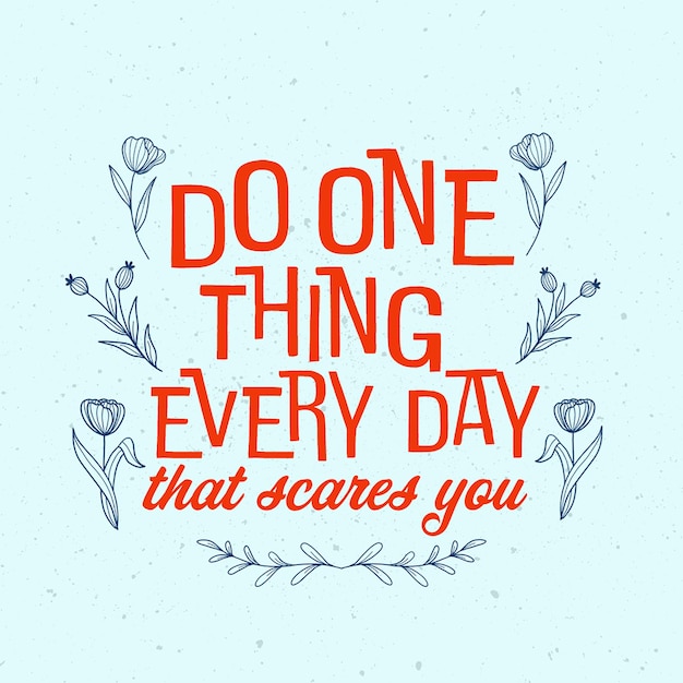 Psd daily qoutes do one thing everyda instagram post template