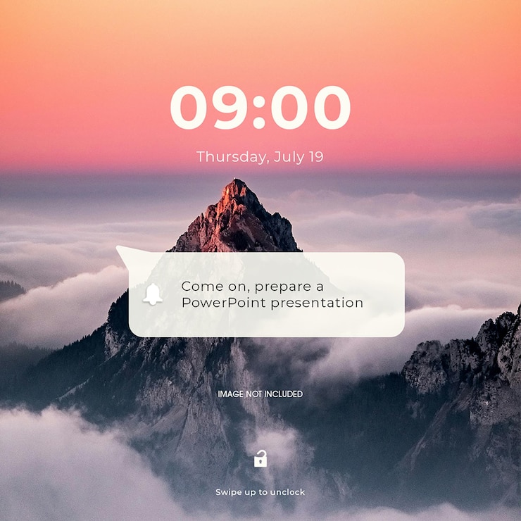 PSD psd daily reminder quotes design for social media and instagram story template
