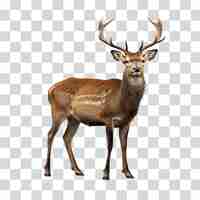 PSD psd deer transparent background