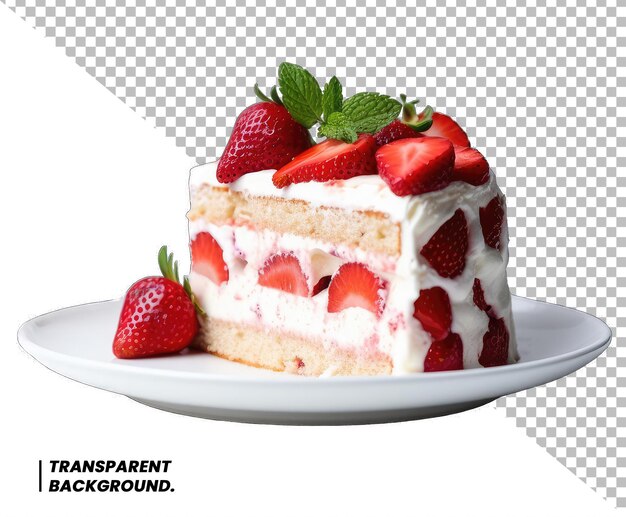 PSD psd delicious cake isolated