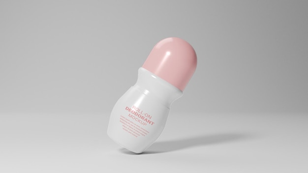 PSD deodorant roll on mockup