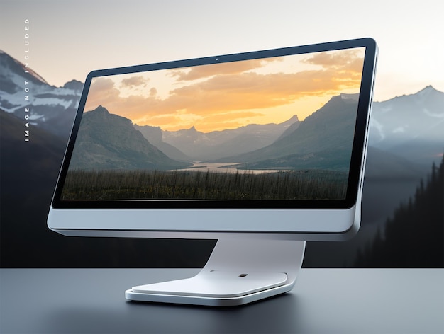 Mockup del computer desktop psd