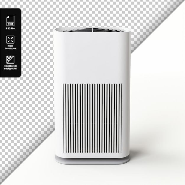 Psd digital air purifier isolated on transparent background