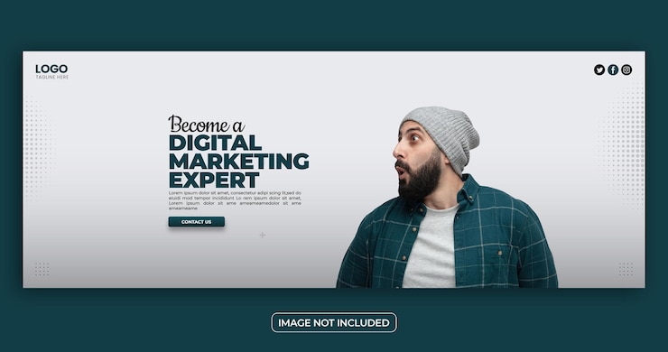 PSD psd digital marketing agency facebook cover banner template