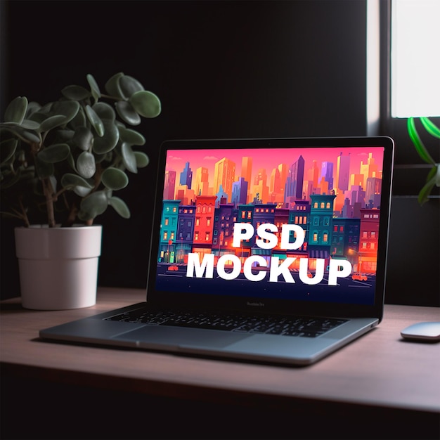 Psd digital product mockup for showcasing your designs with style