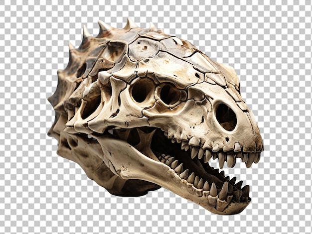 PSD psd of a dinosaur skull