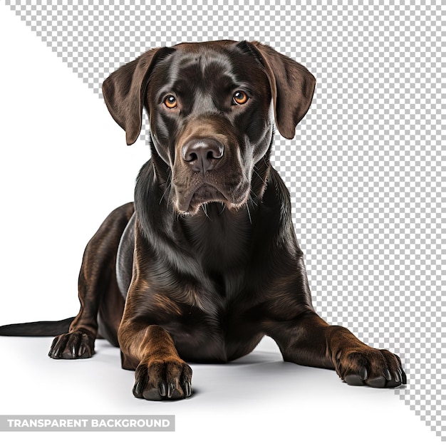 PSD psd dog isolated without background