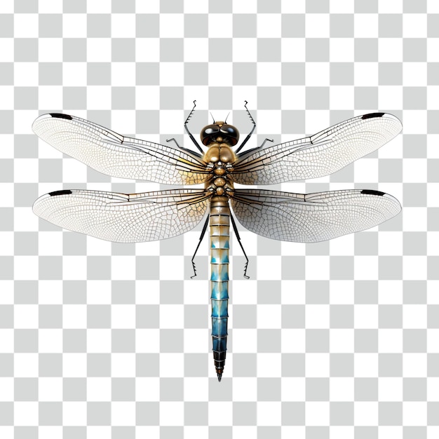 Psd dragonfly transparent background