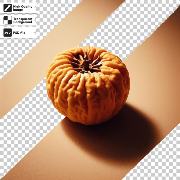 PSD psd dried pumpkin on transparent background