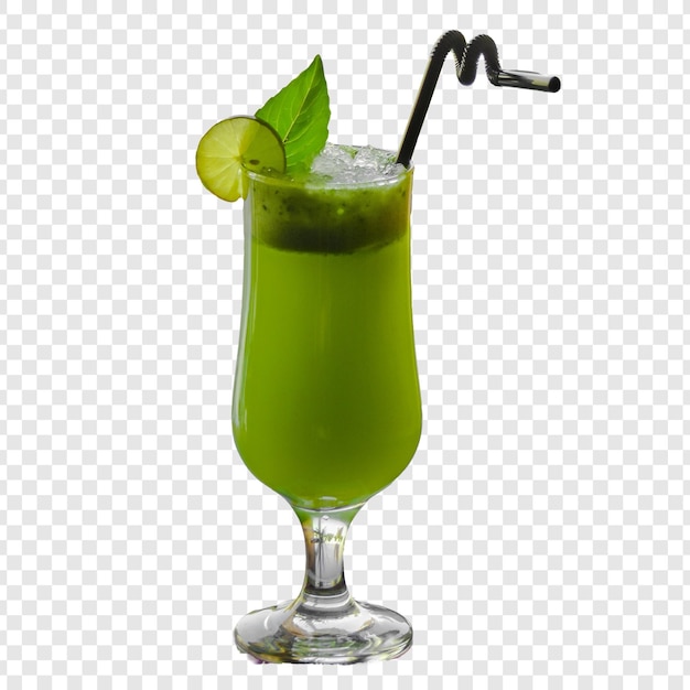 psd drinks isolated on transparent background