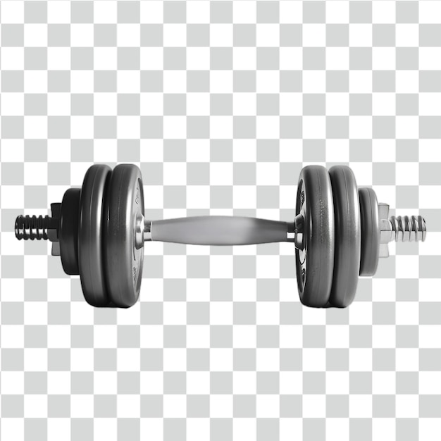 PSD psd dumbbell on transparent background