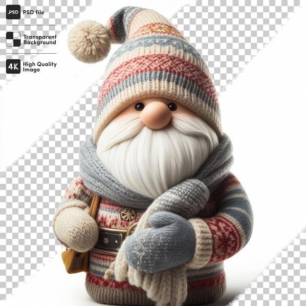 PSD psd dwarf on transparent background