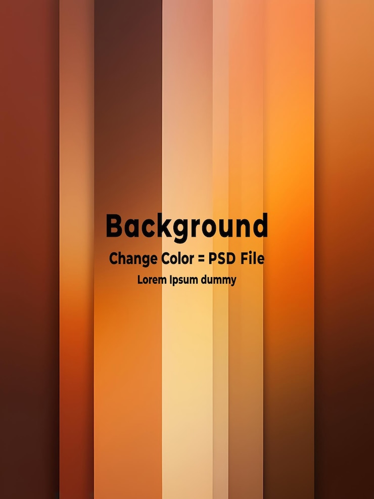 PSD psd dynamic orange background with abstract square shape minimal geometric background