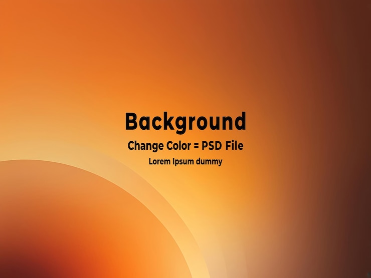 PSD psd dynamic orange background with abstract square shape minimal geometric background