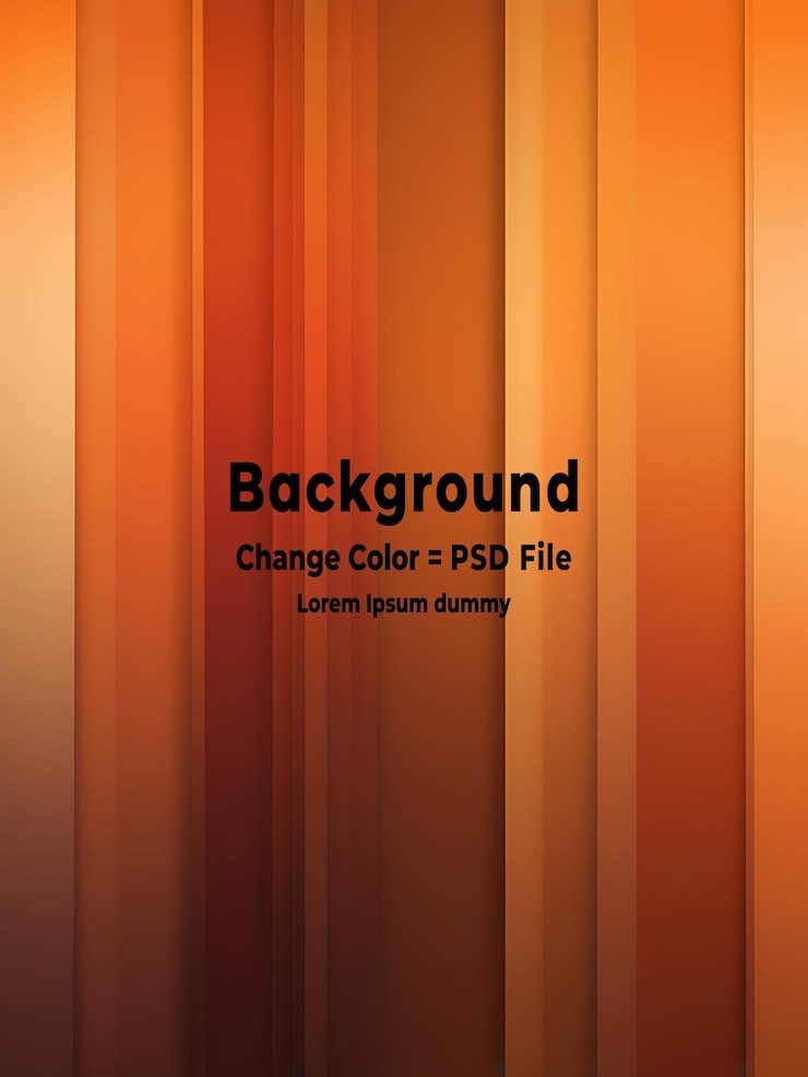 PSD psd dynamic orange background with abstract square shape minimal geometric background