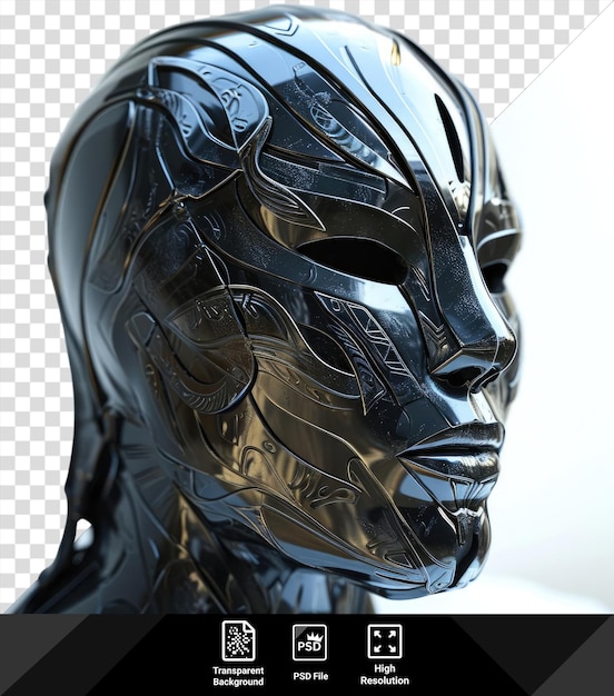 PSD psd ebony enigma mask the black panther