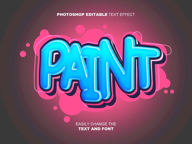 PSD Editable 3D Paint