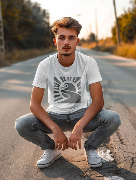 PSD psd editable t shirt mockup