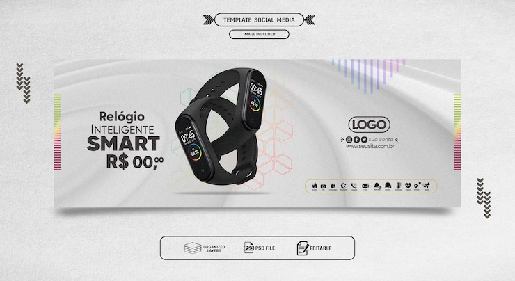 PSD psd editavel para campanha de promoo czarna piątek vendas no brasil