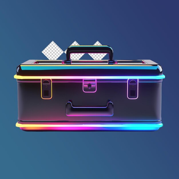 PSD psd een toolbox 3d render geïsoleerd