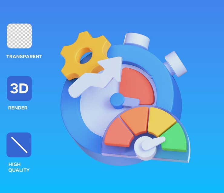 PSD эффективная 3d-иллюстрация psd