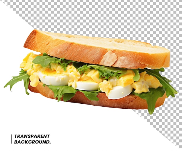 PSD psd egg sandwitch isolated