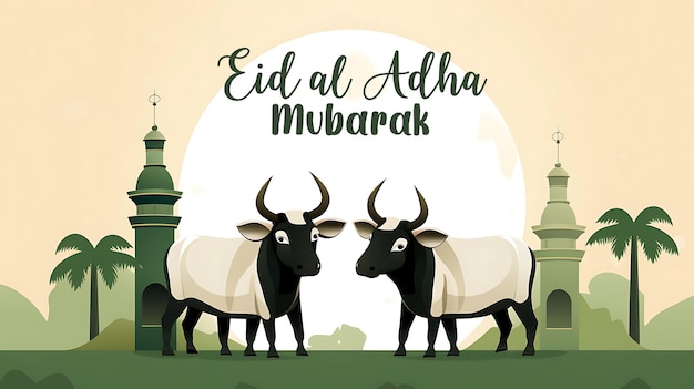 PSD psd eid al adha mubarak islamski festiwal tło