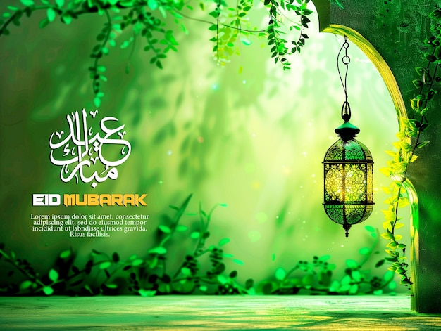 PSD psd eid mubarak social media post design