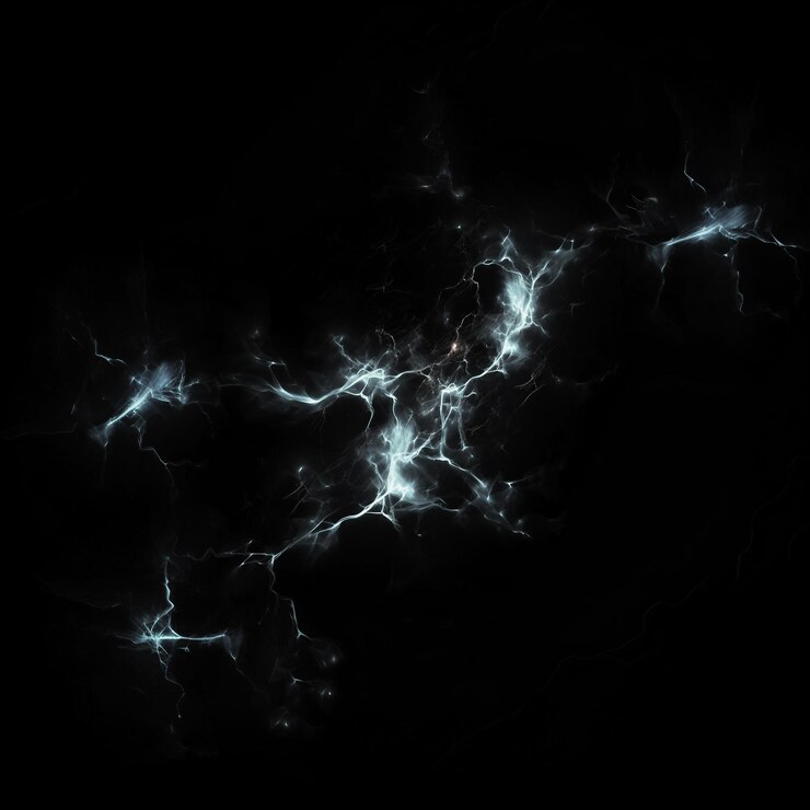 PSD psd electric effect isolated 2