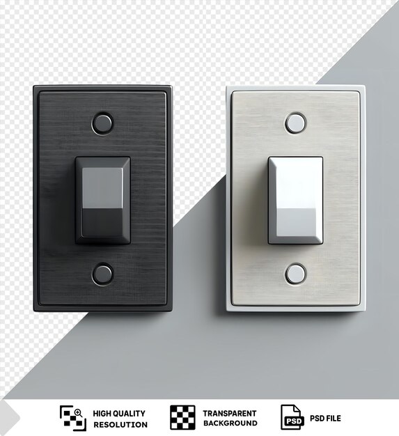 psd electrical switch isolated on transparent background no other objects detected in the image
