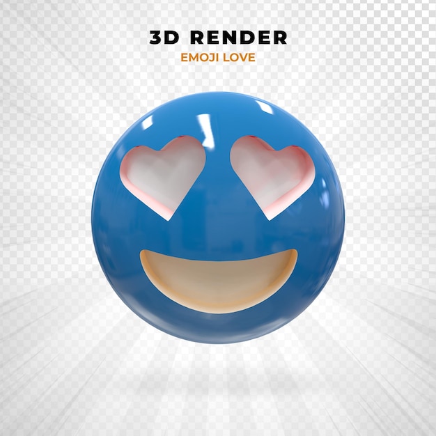 PSD psd emoji symbol 3d render