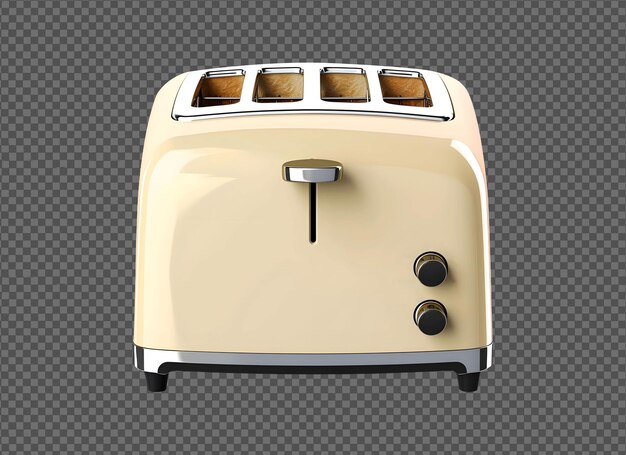 PSD psd empty breads toaster изолирован на прозрачном фоне