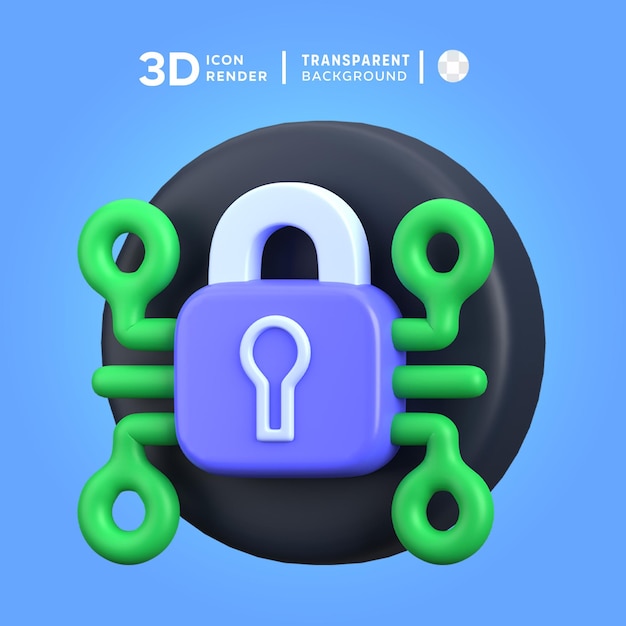 PSD psd шифрование 3d иллюстрация