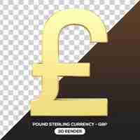 PSD psd european euro currency symbol isolated on white background 3d transparent render front angle