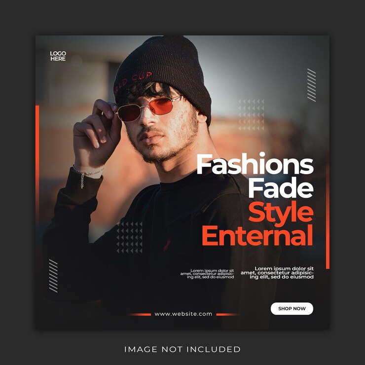PSD psd eye catching fashion soical media and banner template