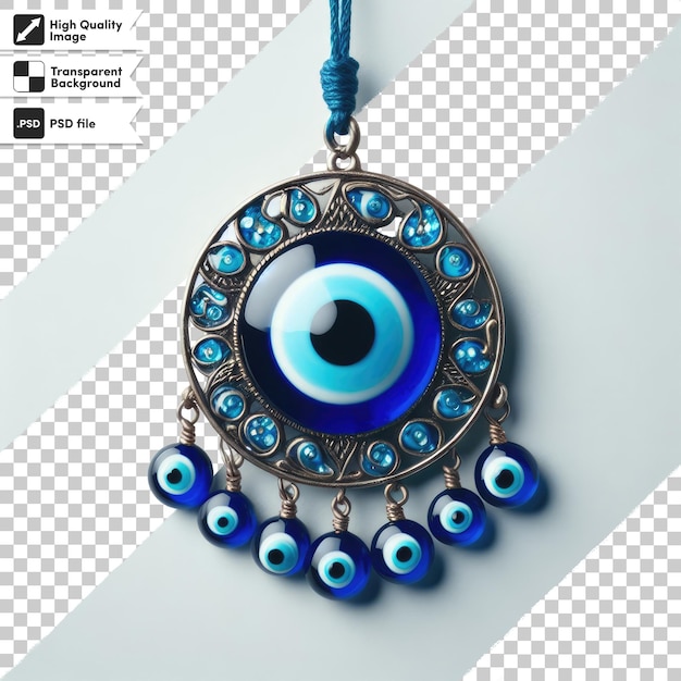 PSD psd eye from the evil eye on transparent background with editable mask layer