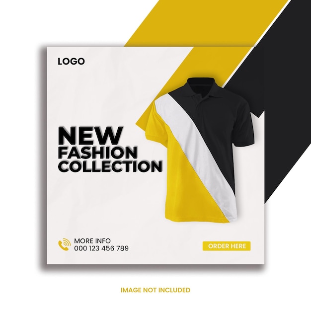 psd fashion sale social media post design