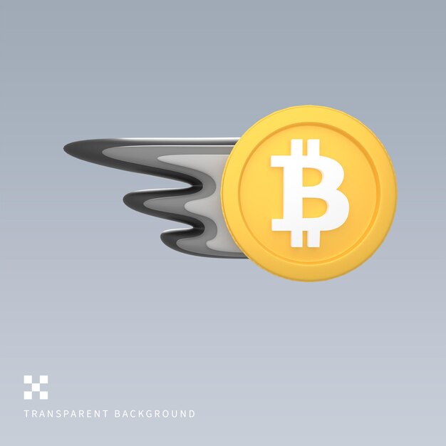 PSD psd fast crypto 3d illustration