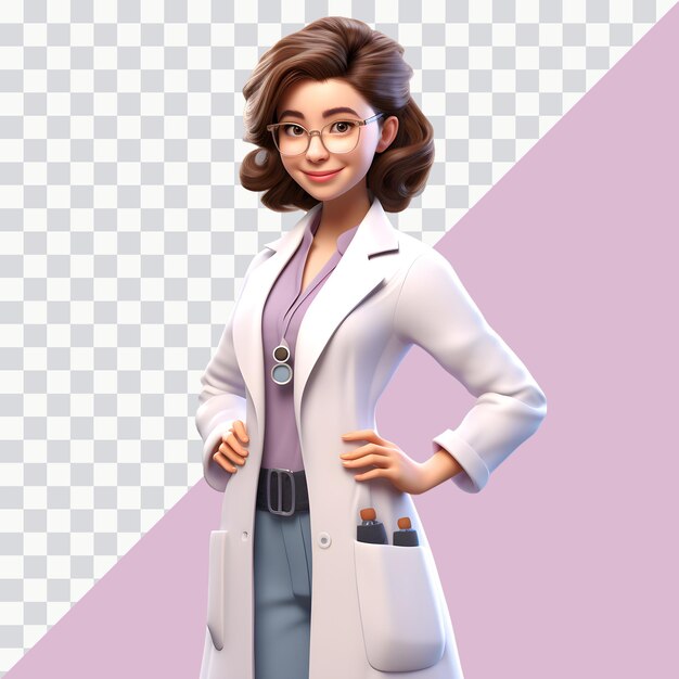 Psd femaledoctor only png psd files