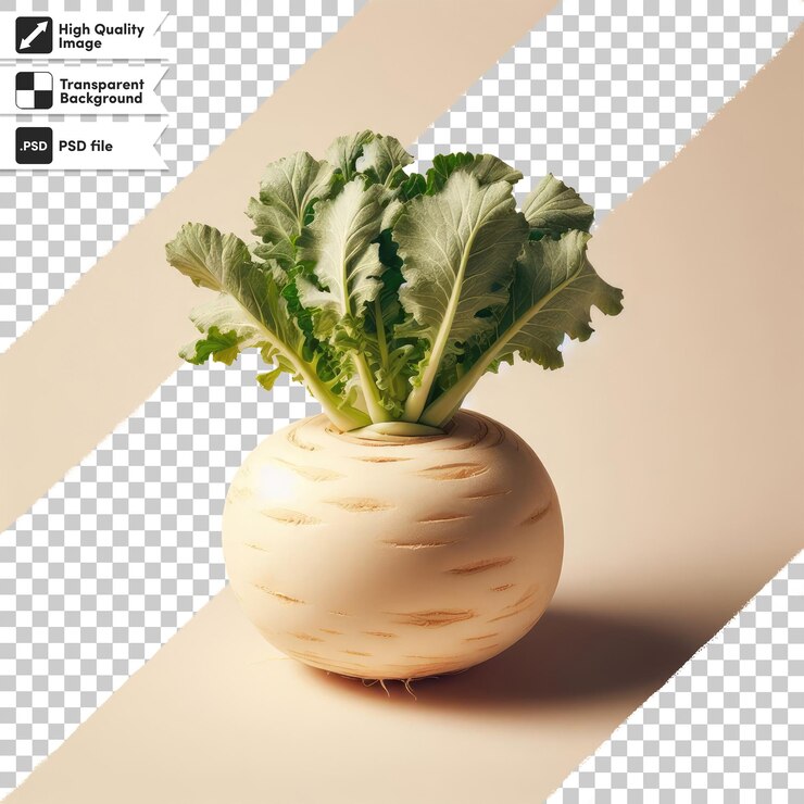 PSD psd fennel vegetable on transparent background