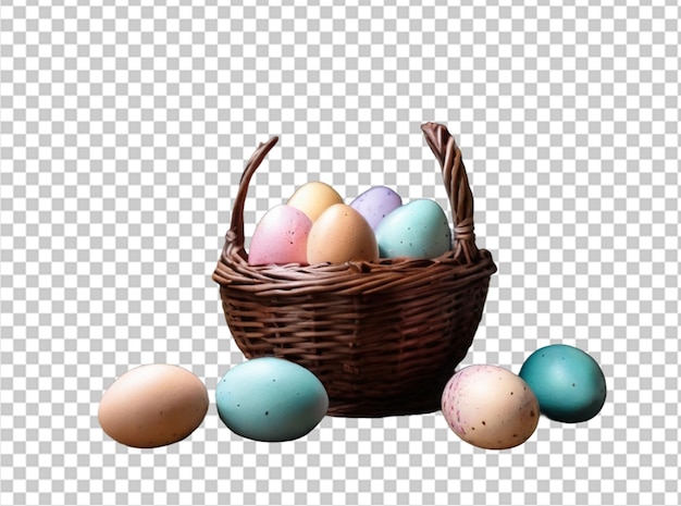 PSD Праздничный дизайн декоративные пасхальные яйца счастливой пасхальной концепции