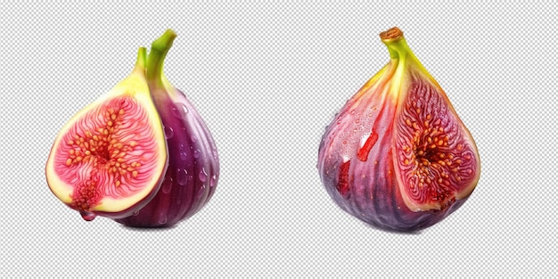 PSD psd fig isolated on transparent background hd png