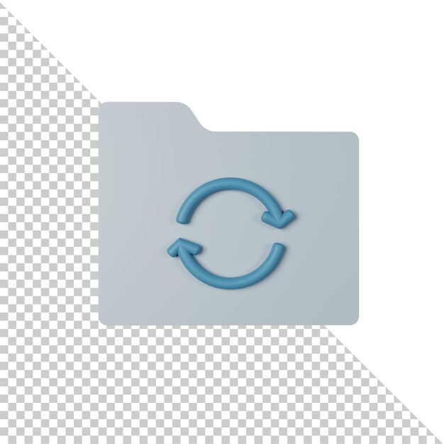 Psd file 3d icon illustration